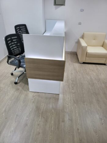 ⁦مكتب استقبال خشبي حديث -RC-0010⁩ - الصورة ⁦8⁩