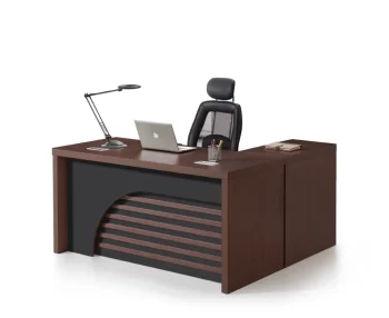 ⁦مكتب مدير تصميم الأثاث الخشبي ذو الطراز الحديث الأثاث-MD-D011⁩ - الصورة ⁦5⁩