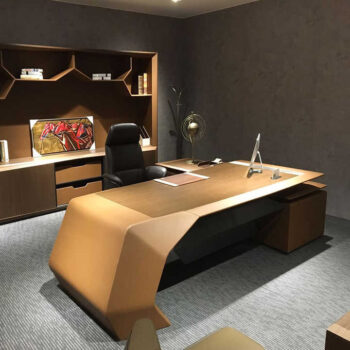 ⁦مكتب مدير تصميم الأثاث الخشبي ذو الطراز الحديث الأثاث-MD-D014⁩ - الصورة ⁦2⁩
