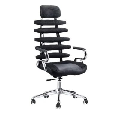 High-Back Ergonomic Office Chair – Sleek Comfort for Long Working Hours