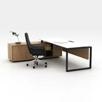 L Shape Manager Desk Executive Office Furniture