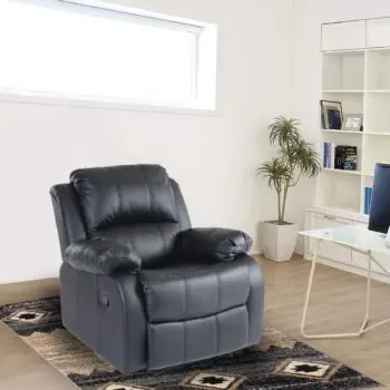 Premium Leather Recliner Chair – Ultimate Comfort for Office or Lounge Spaces-LCH-01