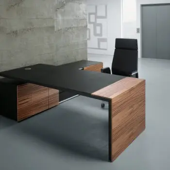 Luxury L Shape Manager Office Furniture