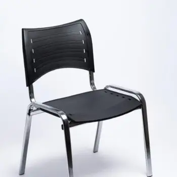 New Royal waiting chair Black&Nickel