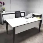 Modern Executive Office Desk Set – Sleek Design for Managers & Staff