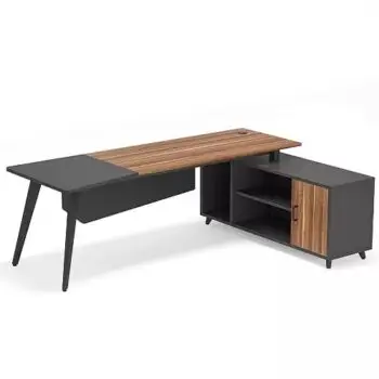 Modern Executive Office Desk Set – Sleek Design for Managers