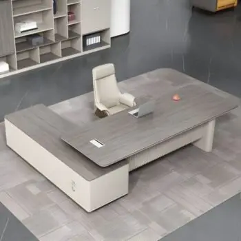 L-Shaped Executive Desk