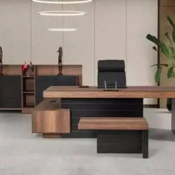 Manager Office Desk Modern Style Wooden | Divisions furniture